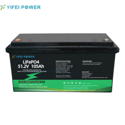 51.2V-105AH-5.37KWH